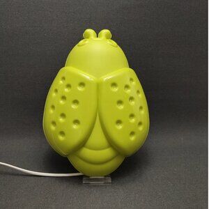 IKEA Lady Bug Wall Night Light Smila Bagge Green LadyBug Kids Room Lamp